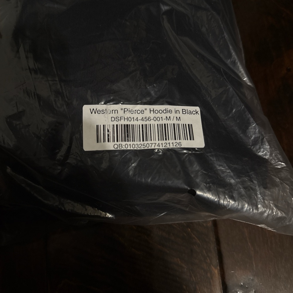 Darc Sport Black Western 'Pierce' Hoodie